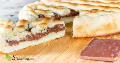 crostata vegan al cioccolato