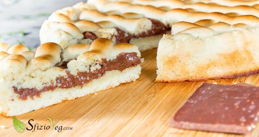 crostata vegan al cioccolato