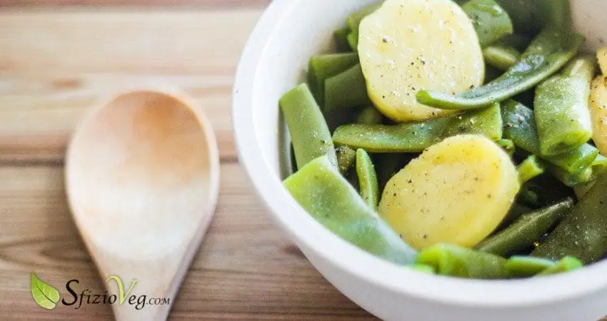 insalata di fagiolini con patate