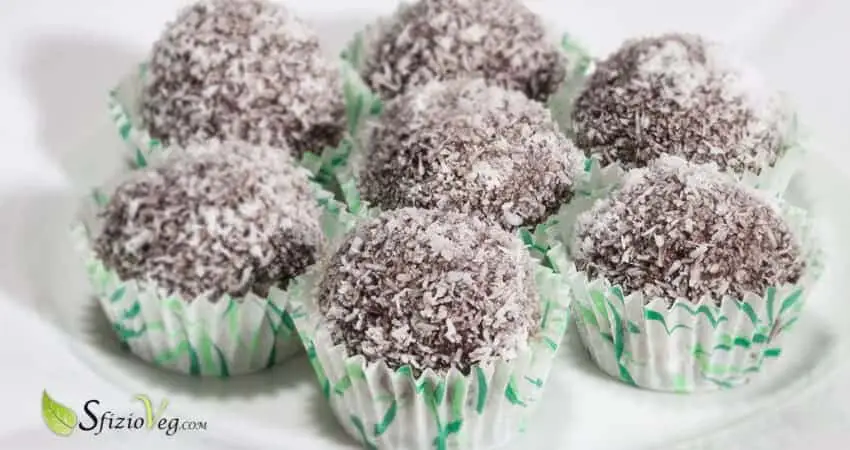 Tartufini vegani al cocco