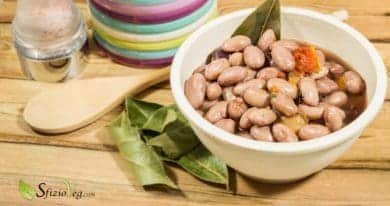 zuppa di fagioli borlotti