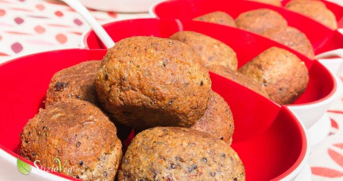 Polpette di quinoa e fagioli
