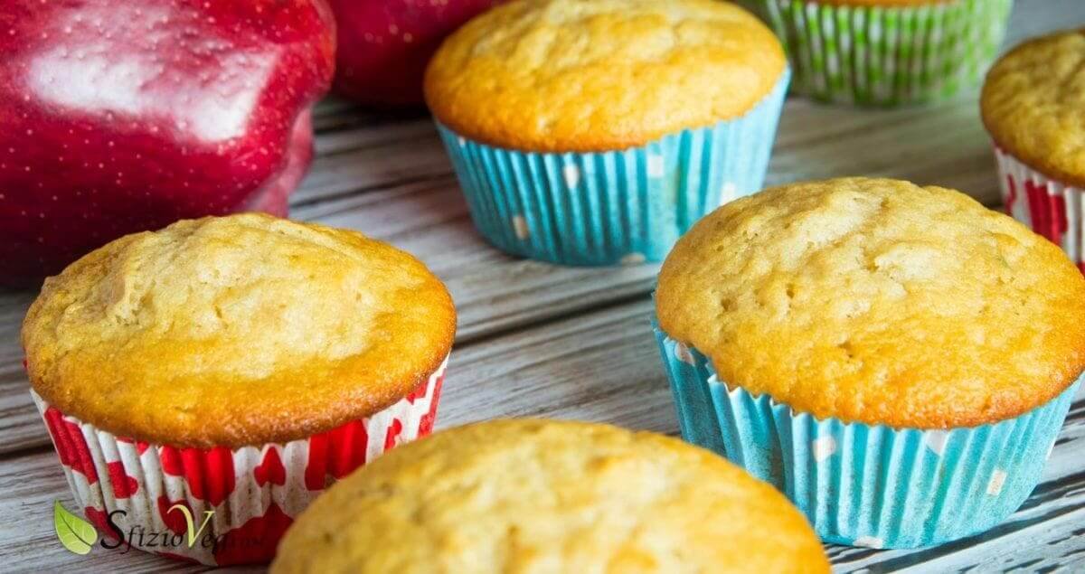 Muffin alle mele - Ricetta Vegan-3