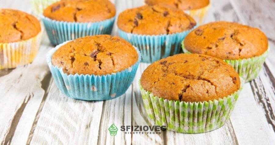 muffin cocco e cioccolato