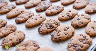 biscotti con gocce di cioccolato