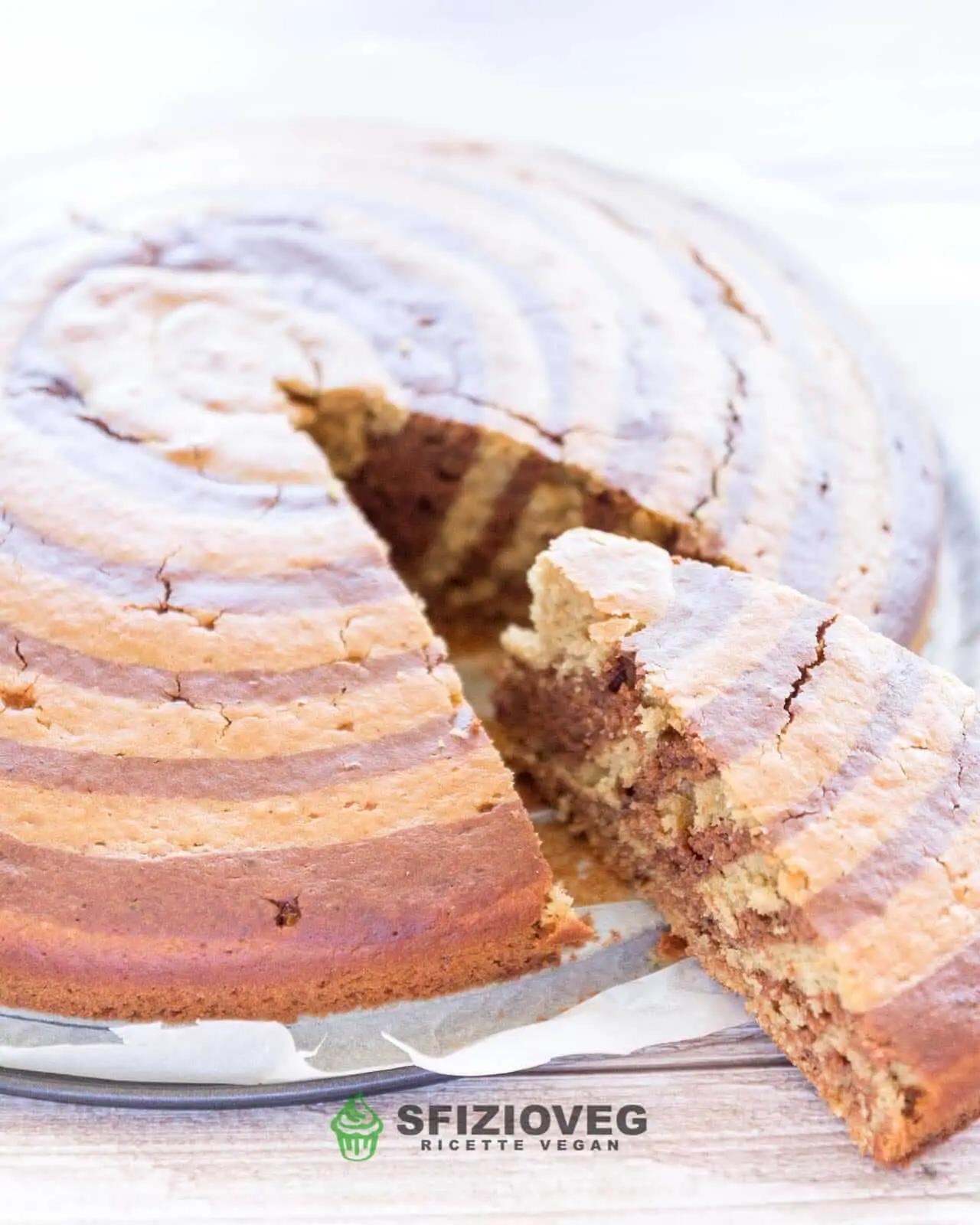 Torta zebrata