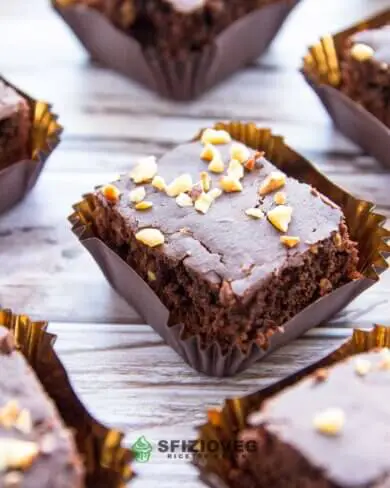 brownies vegani