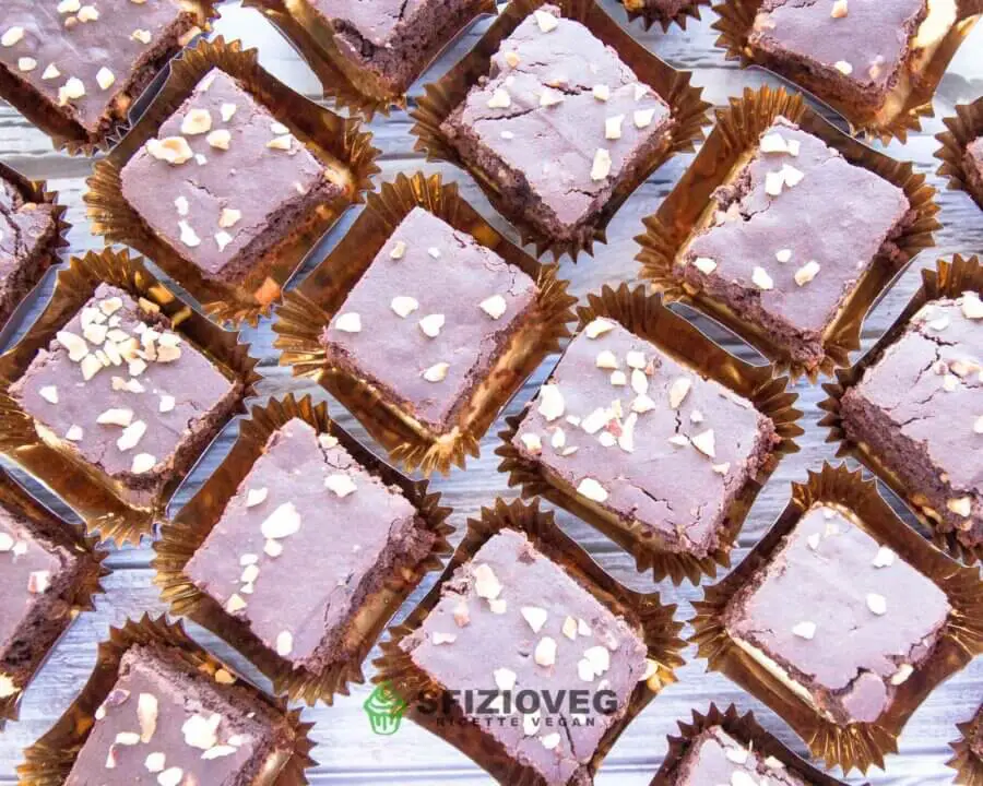 brownies vegani senza latte