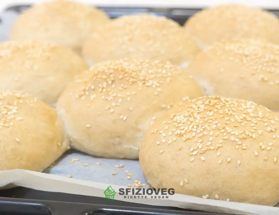 Panini per hamburger senza burro