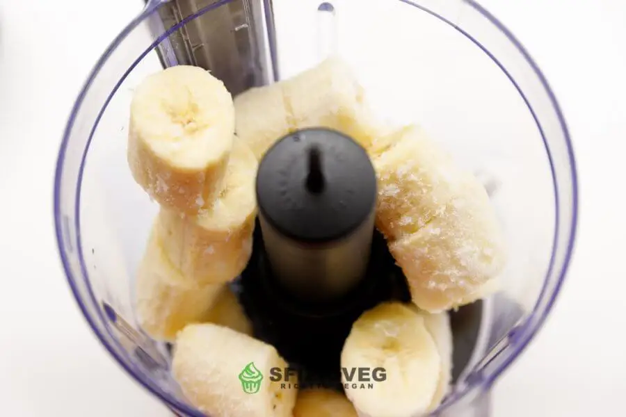 gelato alla banan vegan
