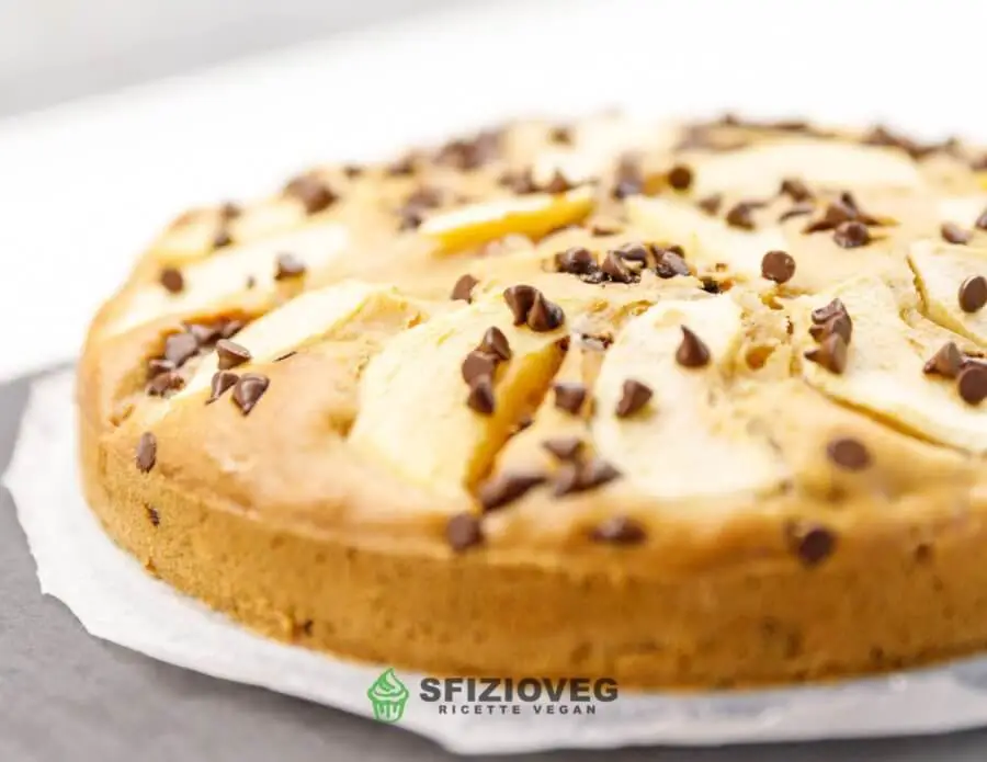 torta di mele vegan