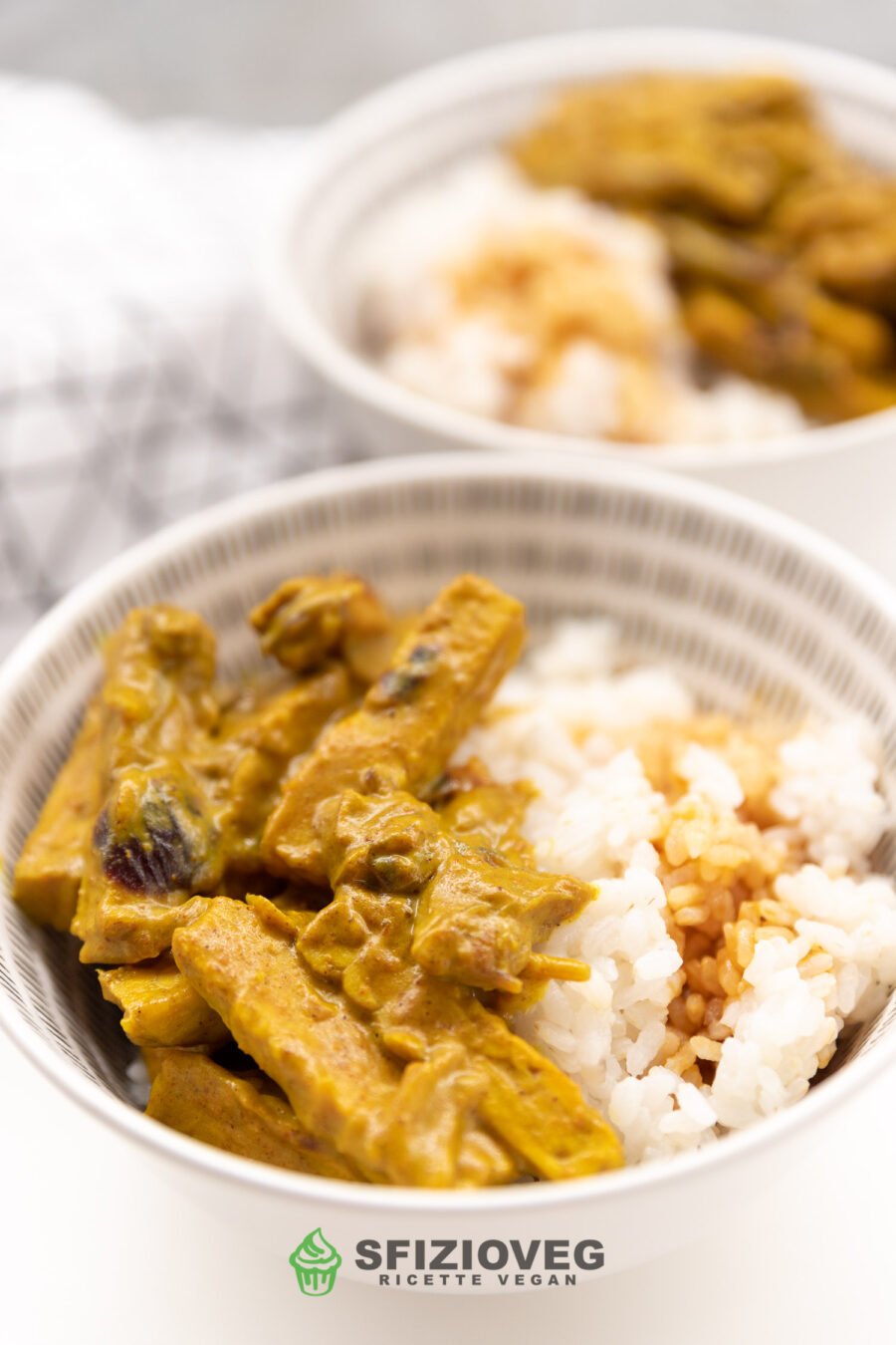 Tempeh al curry