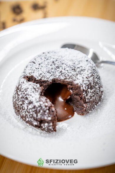 Tortino al cioccolato vegano