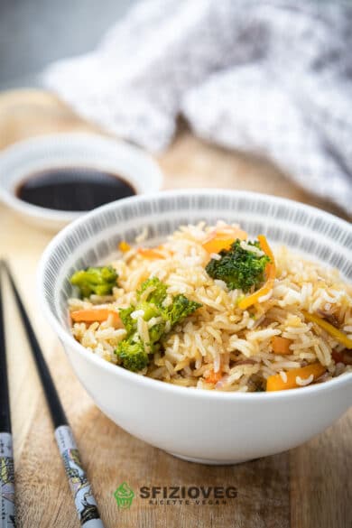 riso basmati con verdure