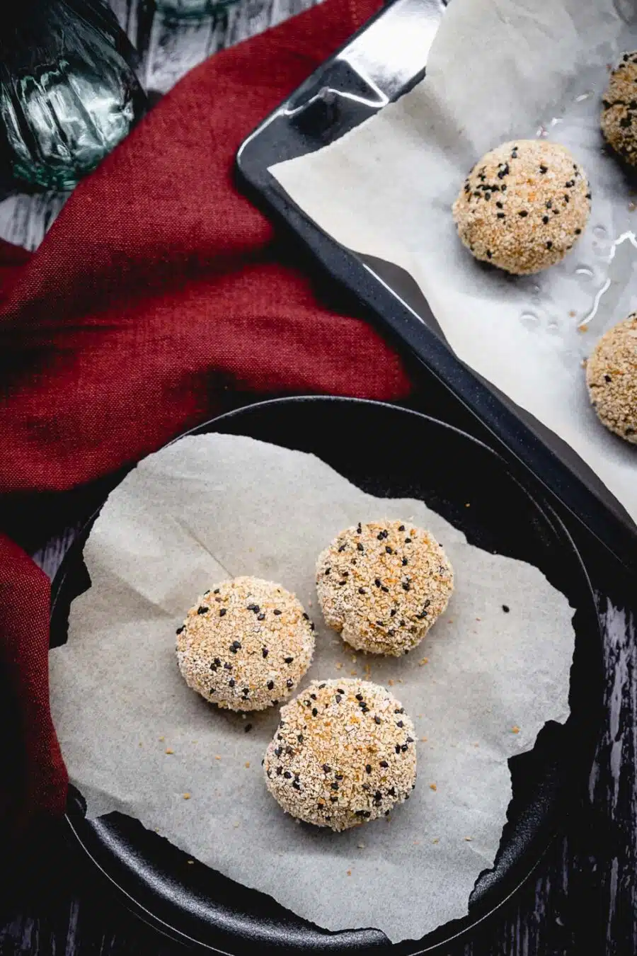polpette di tofu al forno