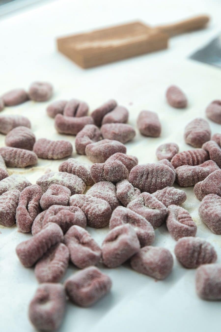 Gnocchi di barbabietola