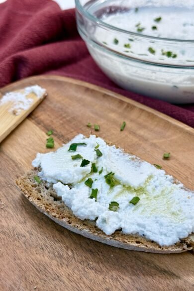 Ricotta di mandorle fatta in casa