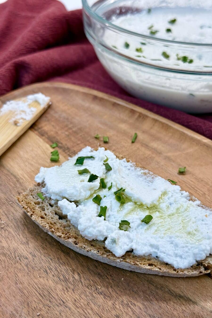 Ricotta di mandorle fatta in casa