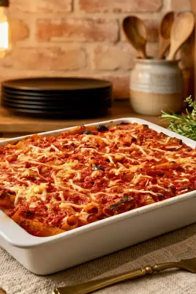 Pasta al forno vegana